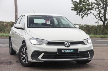 SPOTICAR Volkswagen Polo 1.0 Tsi Life Euro 6 (s/s) 5dr Used Car - City Car Petrol Grey - Bulkington - 1200635770_1