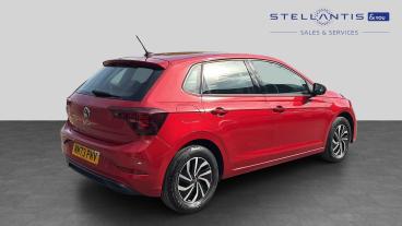 SPOTICAR Volkswagen Polo 1.0 Tsi Life Euro 6 (s/s) 5dr Used Car - City Car Petrol Red - Salford - 1200638558_3