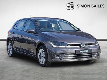 SPOTICAR Volkswagen Polo 1.0 Tsi Style Euro 6 (s/s) 5dr Used Car - City Car Petrol Grey - Stockton On Tees - 1200638712_1