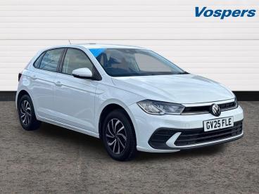 SPOTICAR Volkswagen Polo 1.0 Tsi Life Euro 6 (s/s) 5dr Used Car - City Car Petrol White - Plymouth - 1200644821_1