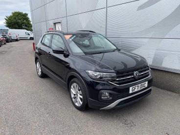 SPOTICAR Volkswagen T-cross 1.0 Tsi Se Dsg Euro 6 (s/s) 5dr Used Car - Suv Petrol Black - Inverness - 1200521118_1