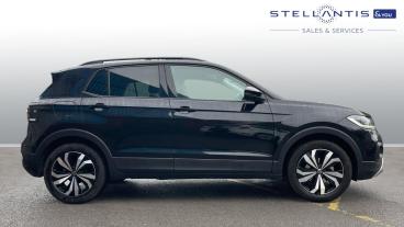 SPOTICAR Volkswagen T-cross 1.0 Tsi Black Edition Euro 6 (s/s) 5dr Used Car - Suv Petrol Black - Birmingham - 1200542996_2