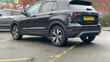 SPOTICAR Volkswagen T-cross 1.0 Tsi Black Edition Euro 6 (s/s) 5dr Used Car - Suv Petrol Black - Birmingham - 1200542996_5