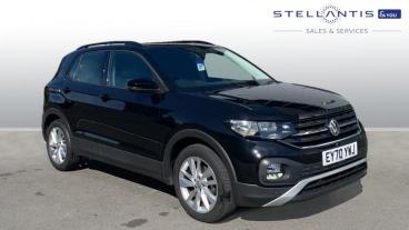 SPOTICAR Volkswagen T-cross 1.0 Tsi Se Euro 6 (s/s) 5dr Used Car - Suv Petrol Black - Maidstone - 1200543429_1