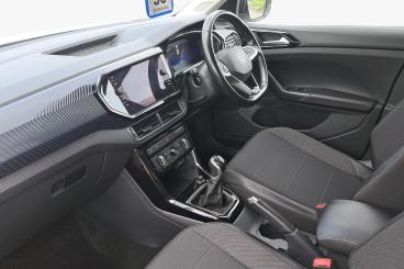 SPOTICAR Volkswagen T-cross 1.0 Tsi Black Edition Euro 6 (s/s) 5dr Used Car - Suv Petrol White - Telford - 1200544011_2
