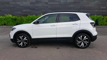 SPOTICAR Volkswagen T-cross 1.0 Tsi Black Edition Euro 6 (s/s) 5dr Used Car - Suv Petrol White - Telford - 1200544011_4
