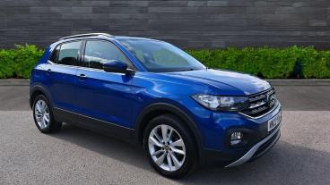 SPOTICAR Volkswagen T-cross 1.0 Tsi Se Euro 6 (s/s) 5dr Used Car - Suv Petrol Blue - Telford - 1200544012_1
