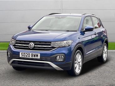 SPOTICAR Volkswagen T-cross 1.0 Tsi Se Dsg Euro 6 (s/s) 5dr Used Car - Suv Petrol Blue - Worksop - 1200546971_3
