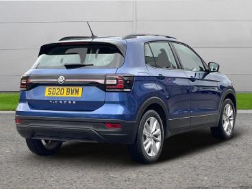 SPOTICAR Volkswagen T-cross 1.0 Tsi Se Dsg Euro 6 (s/s) 5dr Used Car - Suv Petrol Blue - Worksop - 1200546971_5