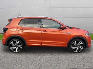 SPOTICAR Volkswagen T-cross 1.0 Tsi R-line Dsg Euro 6 (s/s) 5dr Used Car - Suv Petrol Orange - Worksop - 1200549359_4