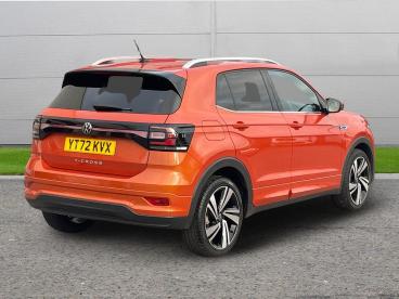 SPOTICAR Volkswagen T-cross 1.0 Tsi R-line Dsg Euro 6 (s/s) 5dr Used Car - Suv Petrol Orange - Worksop - 1200549359_5