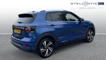 SPOTICAR Volkswagen T-cross 1.5 Tsi Evo R-line Dsg Euro 6 (s/s) 5dr Used Car - Suv Petrol Blue - Newport - 1200550895_3