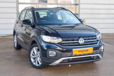 SPOTICAR Volkswagen T-cross 1.0 Tsi Se Euro 6 (s/s) 5dr Used Car - Suv Petrol Black - Bromsgrove - 1200558910_1