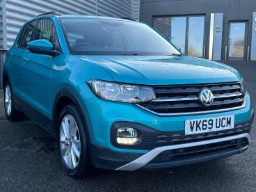 SPOTICAR Volkswagen T-cross 1.0 Tsi Se Euro 6 (s/s) 5dr Used Car - Suv Petrol Blue - Swindon - 1200562148_3