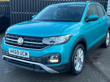 SPOTICAR Volkswagen T-cross 1.0 Tsi Se Euro 6 (s/s) 5dr Used Car - Suv Petrol Blue - Swindon - 1200562148_5