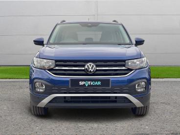 SPOTICAR Volkswagen T-cross 1.0 Tsi Se Dsg Euro 6 (s/s) 5dr Used Car - Suv Petrol Blue - Selby - 1200567301_2