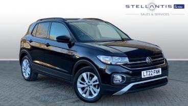 SPOTICAR Volkswagen T-cross 1.0 Tsi Active Euro 6 (s/s) 5dr Used Car - Suv Petrol Black - London - 1200568134_1