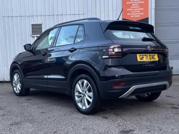 SPOTICAR Volkswagen T-cross 1.0 Tsi Se Dsg Euro 6 (s/s) 5dr Used Car - Suv Petrol Black - Inverness - 1200570325_2