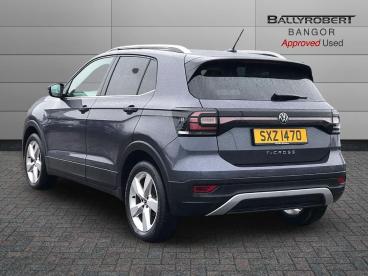 SPOTICAR Volkswagen T-cross 1.0 Tsi Sel Dsg Euro 6 (s/s) 5dr Used Car - Suv Petrol Grey - Bangor - 1200578737_2