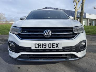 SPOTICAR Volkswagen T-cross 1.0 Tsi R-line Euro 6 (s/s) 5dr Used Car - Suv Petrol White - Swansea - 1200585049_2