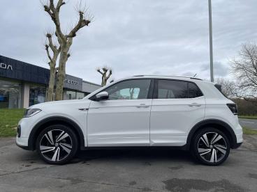 SPOTICAR Volkswagen T-cross 1.0 Tsi R-line Euro 6 (s/s) 5dr Used Car - Suv Petrol White - Swansea - 1200585049_5