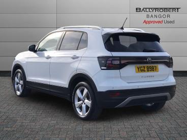 SPOTICAR Volkswagen T-cross 1.0 Tsi Sel Dsg Euro 6 (s/s) 5dr Used Car - Suv Petrol White - Bangor - 1200590580_2