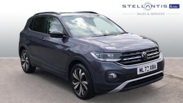 SPOTICAR Volkswagen T-cross 1.0 Tsi Black Edition Euro 6 (s/s) 5dr Used Car - Suv Petrol Grey - Sale - 1200599982_1