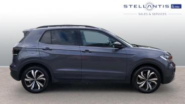 SPOTICAR Volkswagen T-cross 1.0 Tsi Black Edition Euro 6 (s/s) 5dr Used Car - Suv Petrol Grey - Sale - 1200599982_2