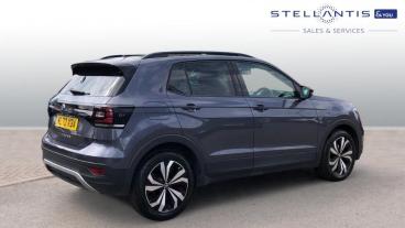 SPOTICAR Volkswagen T-cross 1.0 Tsi Black Edition Euro 6 (s/s) 5dr Used Car - Suv Petrol Grey - Sale - 1200599982_3