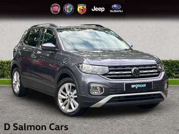 SPOTICAR Volkswagen T-cross 1.0 Tsi Active Euro 6 (s/s) 5dr Used Car - Suv Petrol Grey - Colchester - 1200603428_1