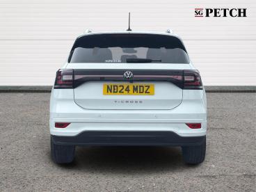SPOTICAR Volkswagen T-cross 1.0 Tsi R-line Dsg Euro 6 (s/s) 5dr Used Car - Suv Petrol White - Darlington - 1200606289_4