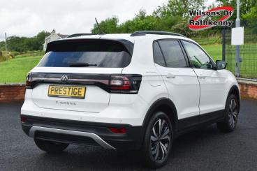 SPOTICAR Volkswagen T-cross 1.0 Tsi Black Edition Euro 6 (s/s) 5dr Used Car - Suv Petrol White - Ballymena County Antrim - 1200608257_3