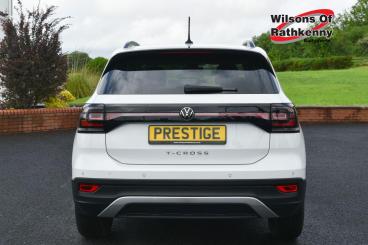 SPOTICAR Volkswagen T-cross 1.0 Tsi Black Edition Euro 6 (s/s) 5dr Used Car - Suv Petrol White - Ballymena County Antrim - 1200608257_4