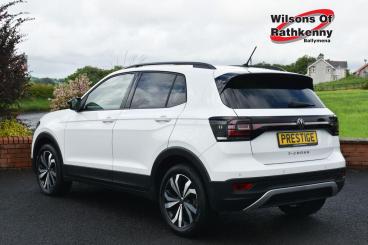 SPOTICAR Volkswagen T-cross 1.0 Tsi Black Edition Euro 6 (s/s) 5dr Used Car - Suv Petrol White - Ballymena County Antrim - 1200608257_5