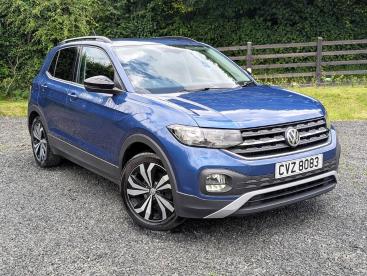 SPOTICAR Volkswagen T-cross 1.6 Tdi Se Euro 6 (s/s) 5dr Used Car - Suv Diesel Blue - County Antrim - 1200612777_1