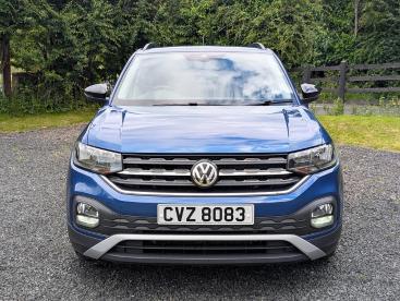 SPOTICAR Volkswagen T-cross 1.6 Tdi Se Euro 6 (s/s) 5dr Used Car - Suv Diesel Blue - County Antrim - 1200612777_2