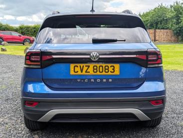 SPOTICAR Volkswagen T-cross 1.6 Tdi Se Euro 6 (s/s) 5dr Used Car - Suv Diesel Blue - County Antrim - 1200612777_4