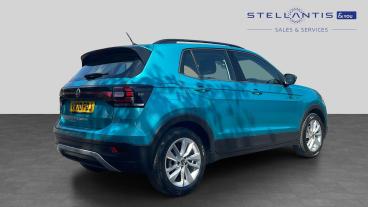 SPOTICAR Volkswagen T-cross 1.0 Tsi Se Euro 6 (s/s) 5dr Used Car - Suv Petrol Blue - Nottingham - 1200613019_3