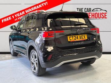 SPOTICAR Volkswagen T-cross 1.0 Tsi R-line Dsg Euro 6 (s/s) 5dr Used Car - Suv Petrol Black - Swansea - 1200617790_2