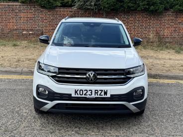 SPOTICAR Volkswagen T-cross 1.0 Tsi Black Edition Euro 6 (s/s) 5dr Used Car - Suv Petrol White - Hemel Hempstead - 1200622708_2