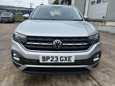 SPOTICAR Volkswagen T-cross 1.0 Tsi Se Euro 6 (s/s) 5dr Used Car - Suv Petrol Silver - Pontypridd - 1200623507_2