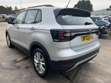 SPOTICAR Volkswagen T-cross 1.0 Tsi Se Euro 6 (s/s) 5dr Used Car - Suv Petrol Silver - Pontypridd - 1200623507_5