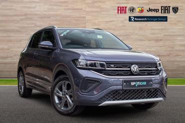 SPOTICAR Volkswagen T-cross 1.5 Tsi Evo R-line Dsg Euro 6 (s/s) 5dr Used Car - Suv Petrol Grey - Hinckley - 1200626611_1