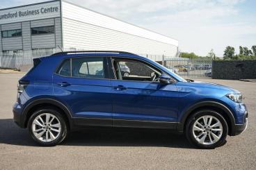 SPOTICAR Volkswagen T-cross 1.0 Tsi Se Euro 6 (s/s) 5dr Used Car - Suv Petrol Blue - Bromsgrove - 1200629174_5