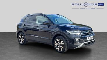 SPOTICAR Volkswagen T-cross 1.0 Tsi Black Edition Dsg Euro 6 (s/s) 5dr Used Car - Suv Petrol Black - Hatfield - 1200631353_1