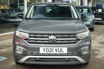 SPOTICAR Volkswagen T-cross 1.0 Tsi Active Dsg Euro 6 (s/s) 5dr Used Car - Suv Petrol Grey - Leamington - 1200634641_4