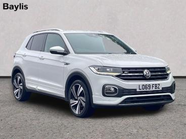 SPOTICAR Volkswagen T-cross 1.0 Tsi R-line Dsg Euro 6 (s/s) 5dr Used Car - Suv Petrol White - Gloucester - 1200638859_1