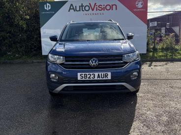 SPOTICAR Volkswagen T-cross 1.0 Tsi Se Euro 6 (s/s) 5dr Used Car - Suv Petrol Blue - Inverness - 1200641935_2