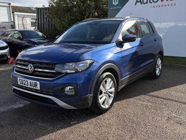 SPOTICAR Volkswagen T-cross 1.0 Tsi Se Euro 6 (s/s) 5dr Used Car - Suv Petrol Blue - Inverness - 1200641935_4