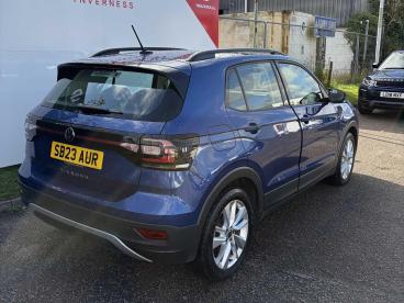 SPOTICAR Volkswagen T-cross 1.0 Tsi Se Euro 6 (s/s) 5dr Used Car - Suv Petrol Blue - Inverness - 1200641935_5